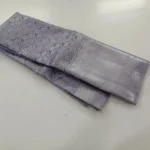 Kanchi tissue silk self rich pallu with blouse