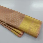 Kanchi tissue silk self rich pallu with blouse